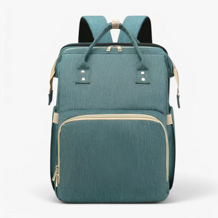Baby Changing Bag with Foldable Travel Bed, Nappy Bag