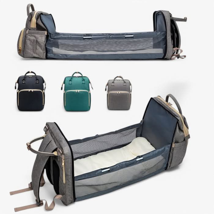 Diaper Bag for Travel, Water Repellent Baby Lounger – image 7