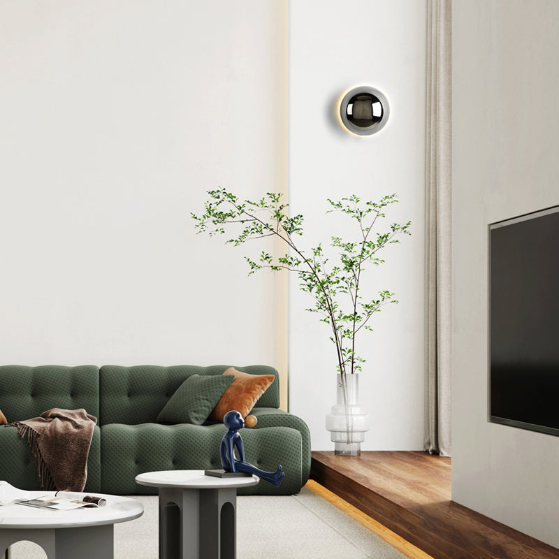 Bauhaus Collection | Glass Globe Wall Light with Minimalist Design | Elegant Ambient Glow for Stylish Interiors 6