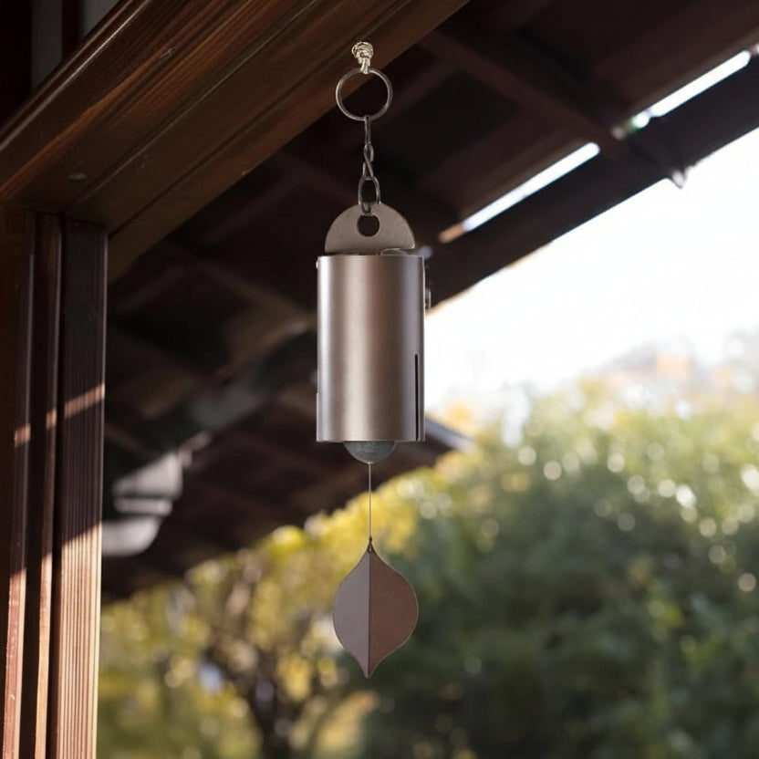Wind Chimes for Garden, Black Metal Wind Chime