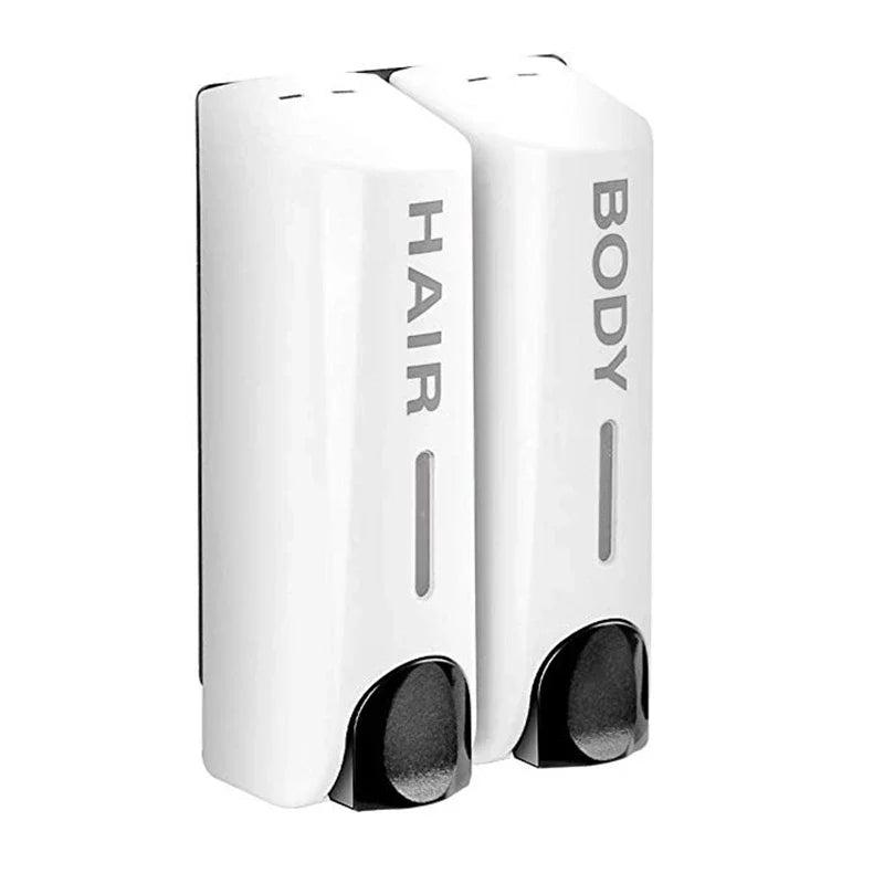 Shampoo Dispenser Wall Mounted 350 ml, Shower Dispenser with Pump, Modern Bathroom Accessories, Bathroom Organiser_14