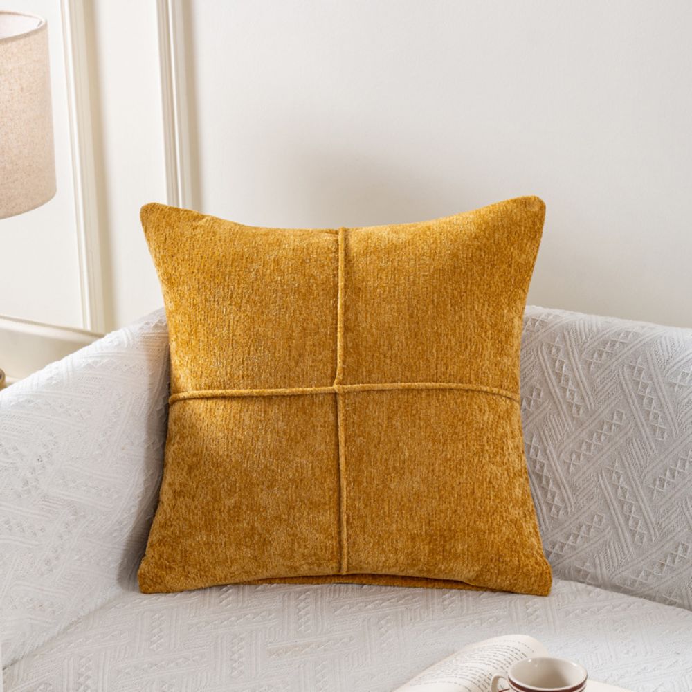 Cushion Covers 45 x 45 cm, Sofa Cushion Covers with Hidden Zip, Soft Microfibre Pillow Cover, Pillow Cases_10