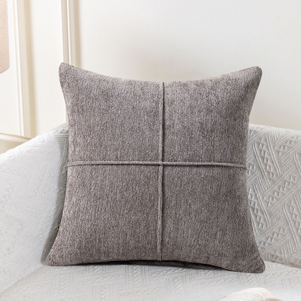 Cushion Covers 45 x 45 cm, Sofa Cushion Covers with Hidden Zip, Soft Microfibre Pillow Cover, Pillow Cases_03