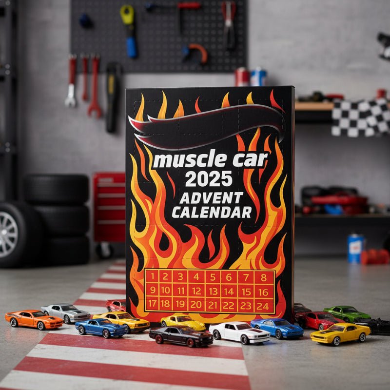 Advent Calendars for Kids, Childrens Advent Calendar 2026 with 24 Cars, Christmas Countdown Calendar with Toy Cars_00