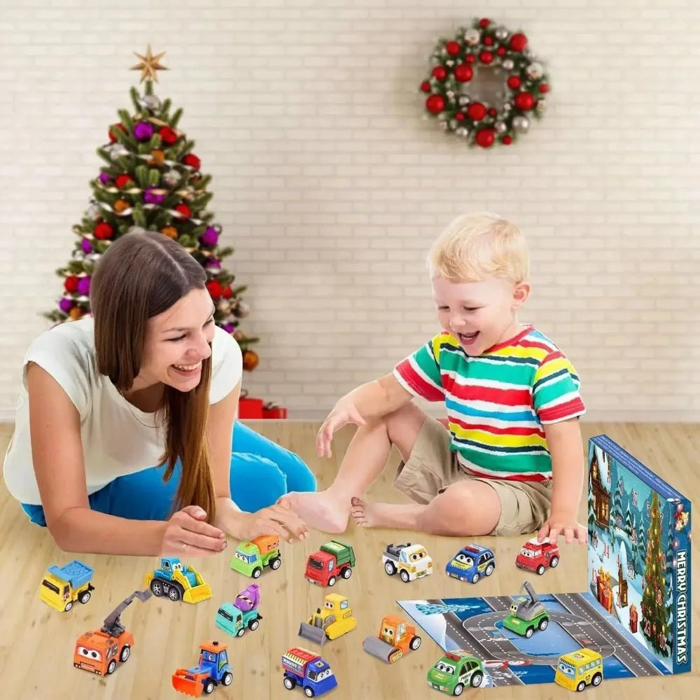Advent Calendar 2026 for Kids, Childrens Advent Calendar with 24 Die Cast Cars, Car Advent Calendar, Christmas Countdown_05