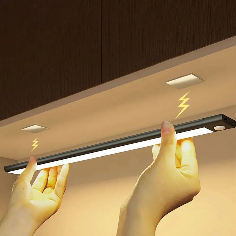 Kitchen Under Cabinet Lights, Rechargeable Motion Sensor Light
