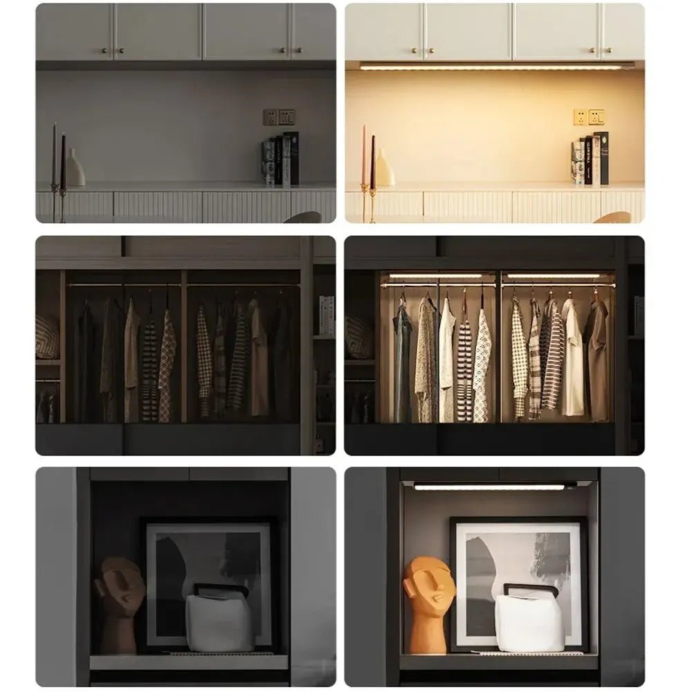 Kitchen Under Cabinet Lights, Rechargeable Motion Sensor Light – image 4
