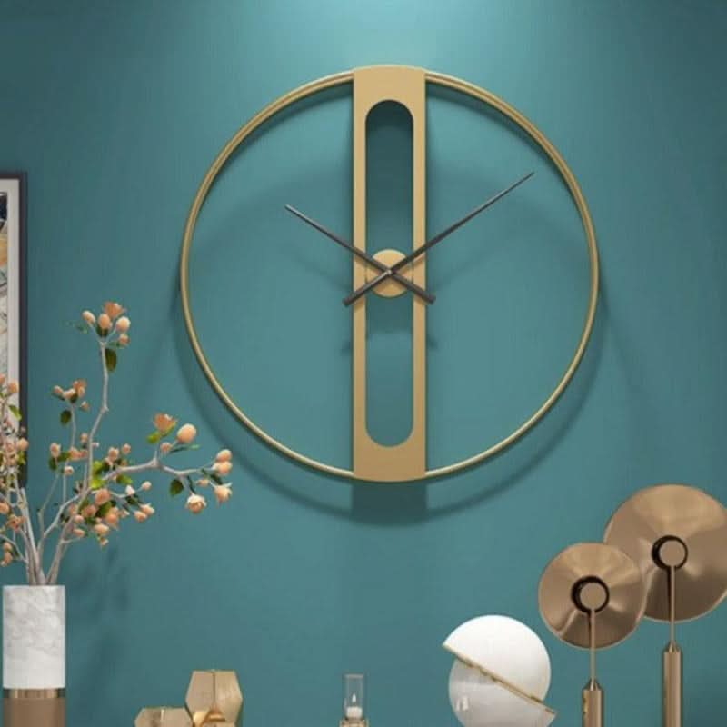 Large Wall Clocks, Black or Gold Clock 50 cm – image 5