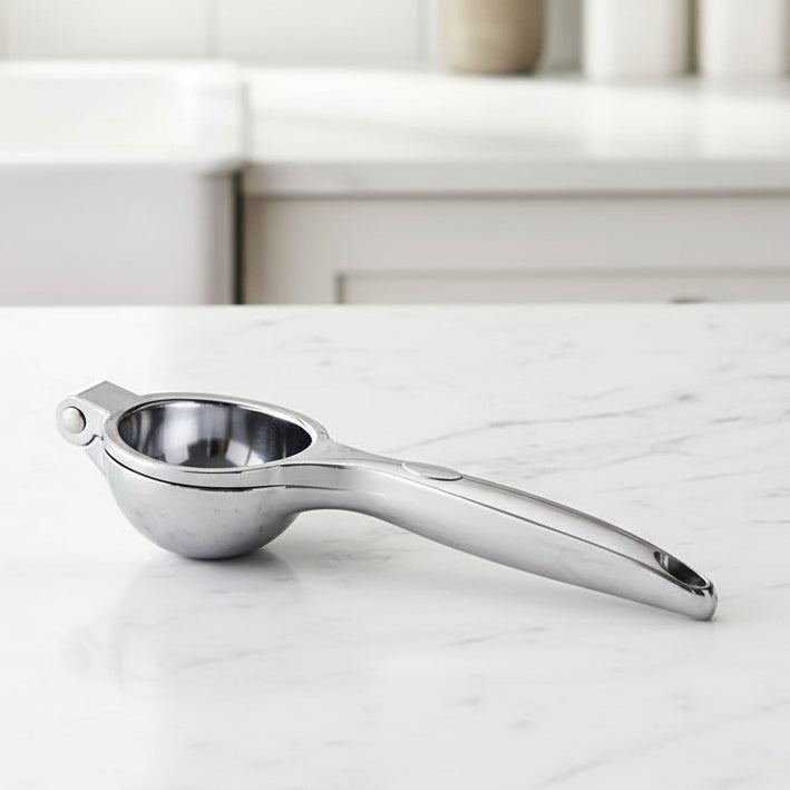 Lemon Squeezer Stainless Steel, Manual Lemon Juicer, Citrus Juicer for Limes and Oranges, Hand Juice Press_00