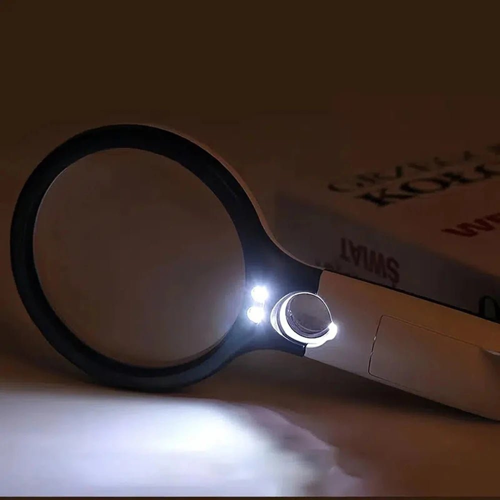 Magnifying Glass with Light, Magnifying Glass for Reading and Jewellery