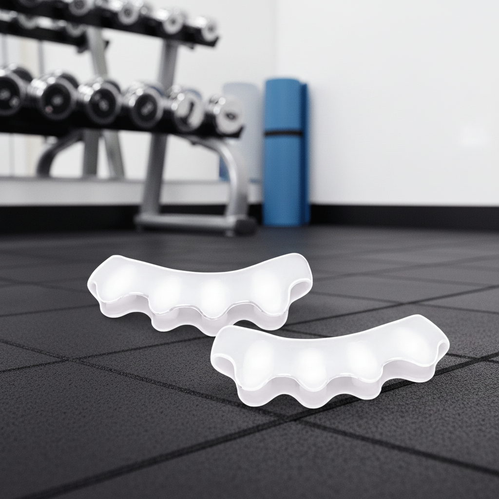 Silicone Toe Spacers, Toe Separators for Natural Alignment, Toe Spreaders for Foot Care and Daily Comfort, 1 Pair