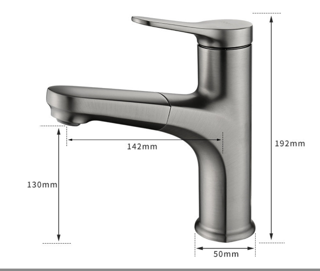 Bathroom Mixer Tap in Copper – image 7