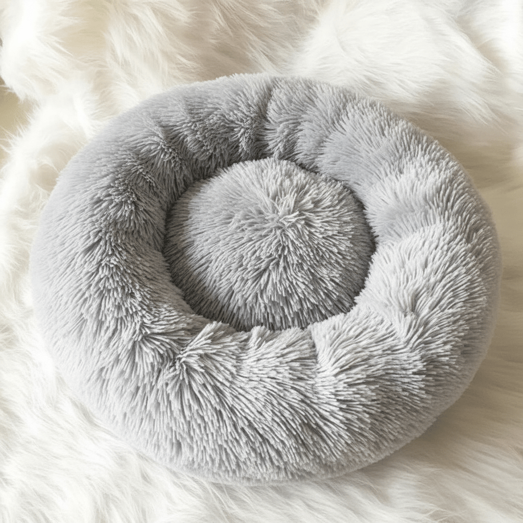 Calming Dog Bed with Non Slip Base, Fluffy Dog Bed for Large Dogs, Small Dog Bed with Removable Washable Cover_08