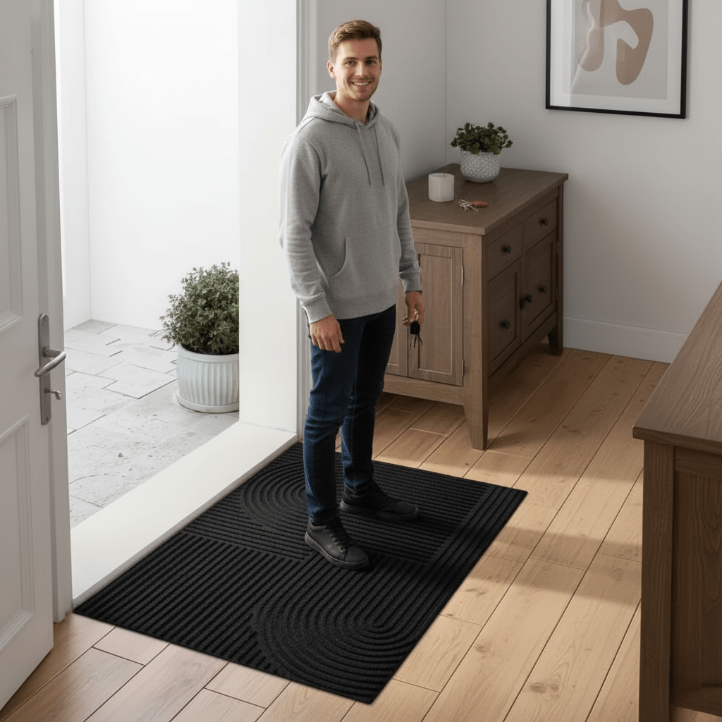 Indoor Door Mats, Absorbent Washable Doormat