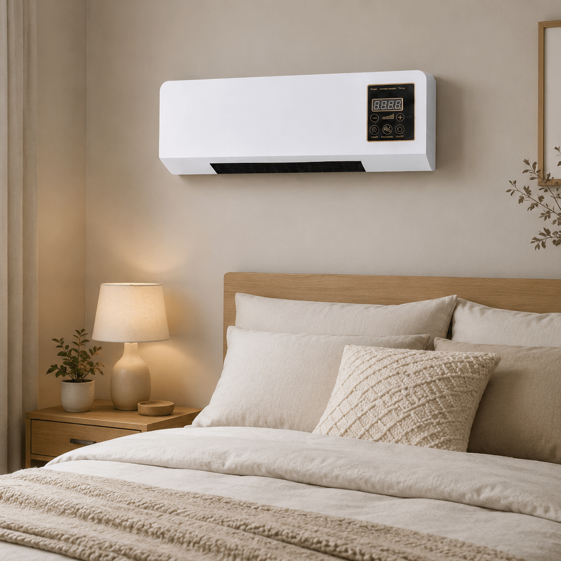 Electric Heater with Fan Function, Fan Heater for Indoor Use – image 4