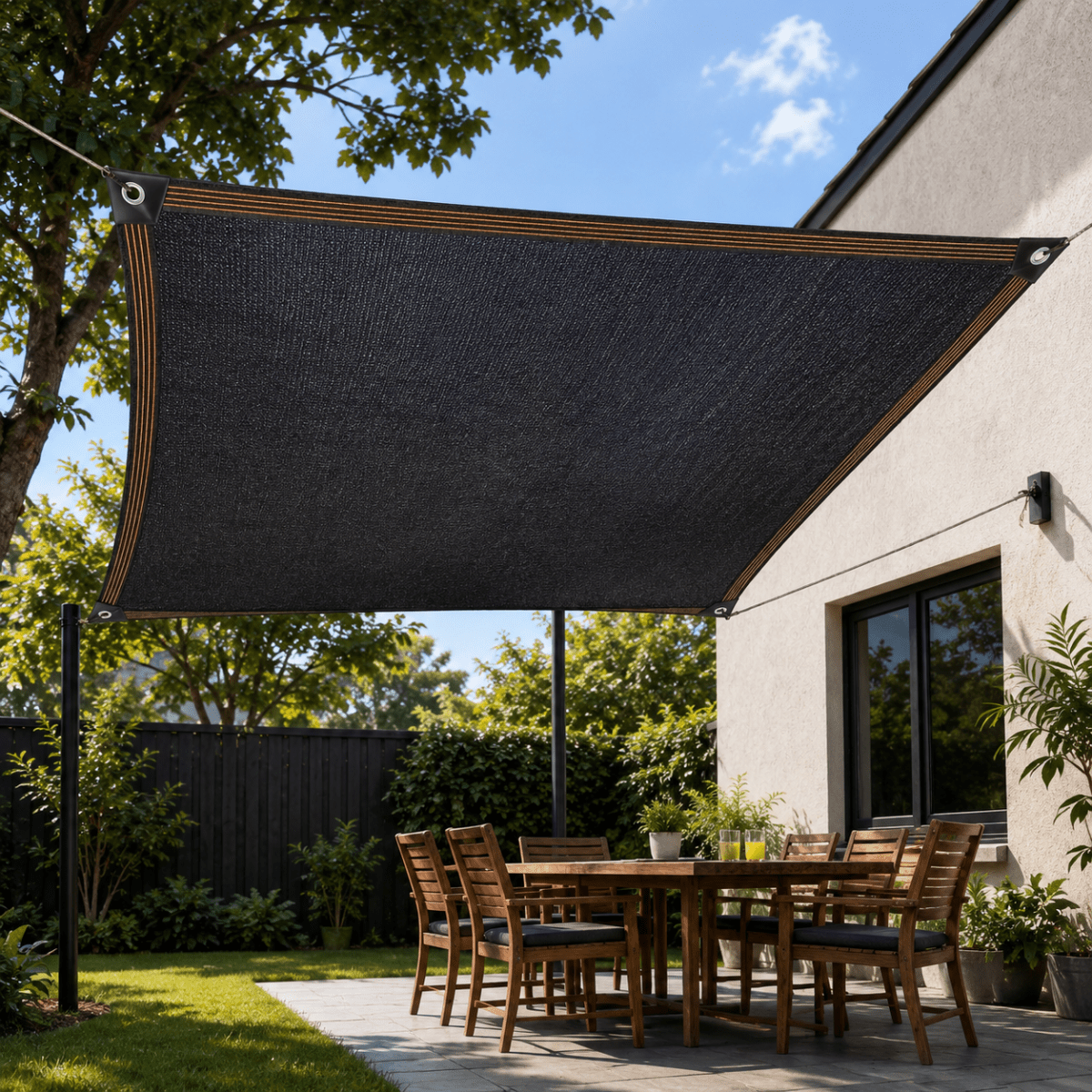 Shade Net for Greenhouse, Garden Sun Shade Netting 4m Wide, Greenhouse Shading for Plants, Patio Sun Shade for Terrace_03