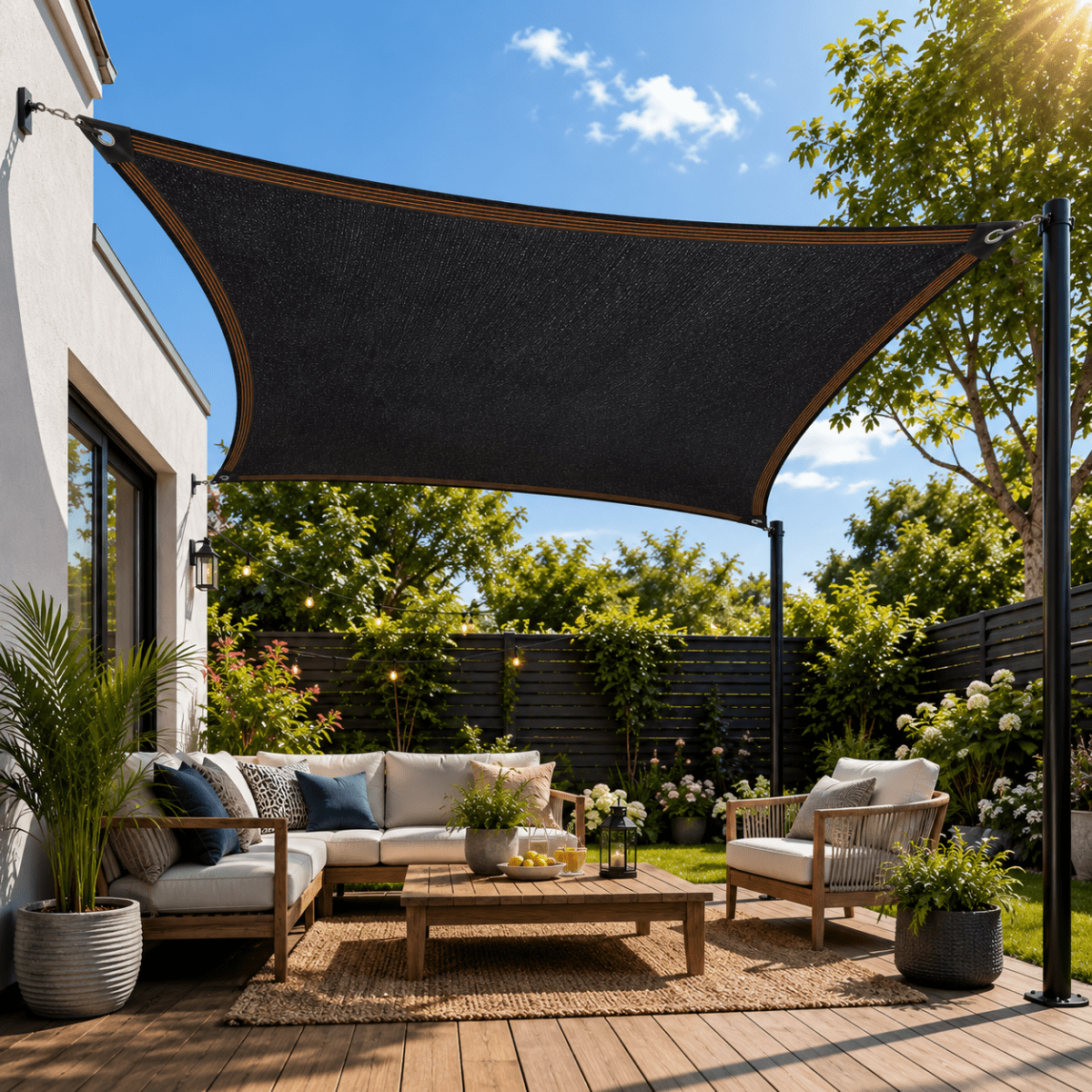 Shade Net for Greenhouse, Garden Sun Shade Netting 4m Wide, Greenhouse Shading for Plants, Patio Sun Shade for Terrace_01