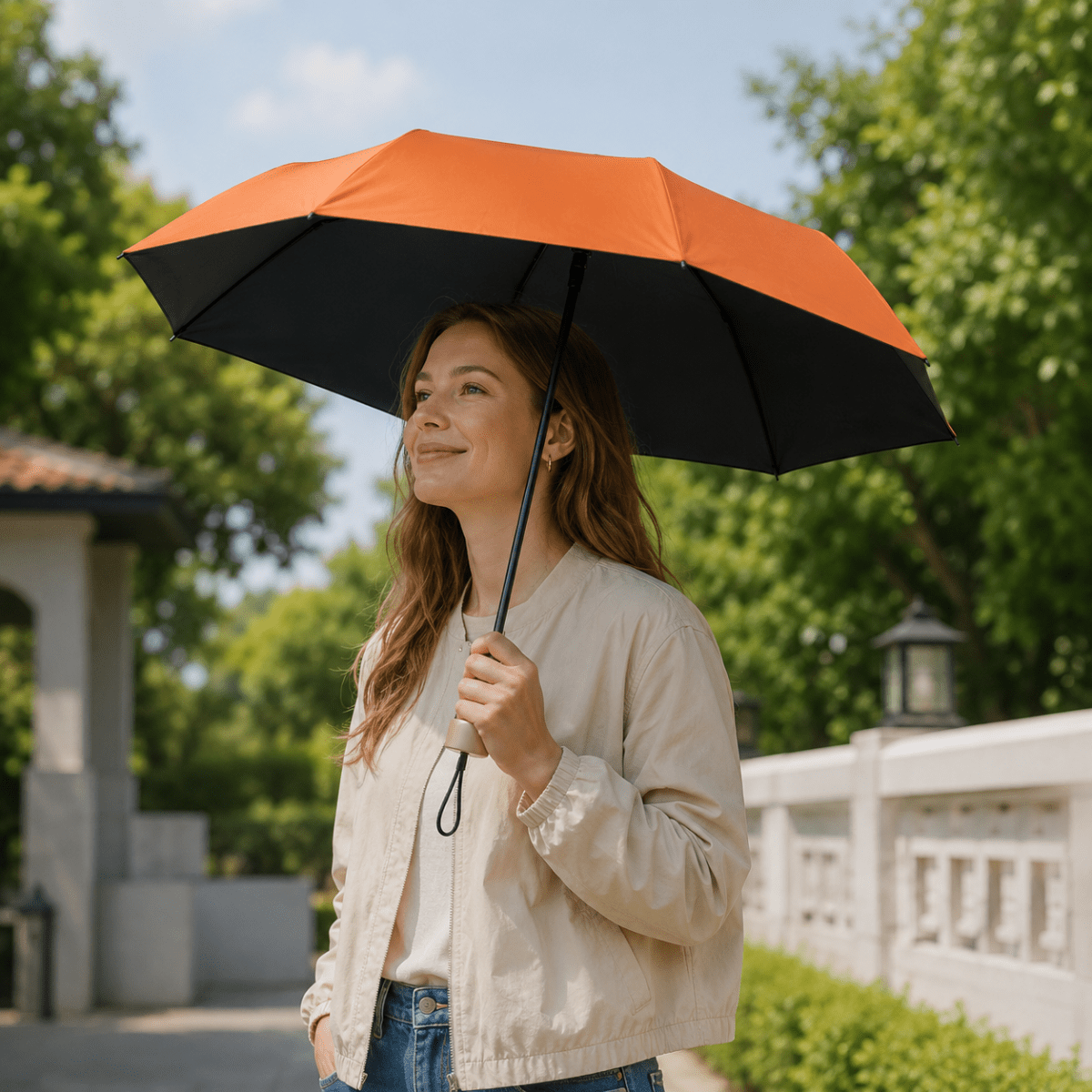 Sun Umbrella, Ultralight Mini Umbrella for Sun and Rain, Small Umbrella for Handbag and Travel_06