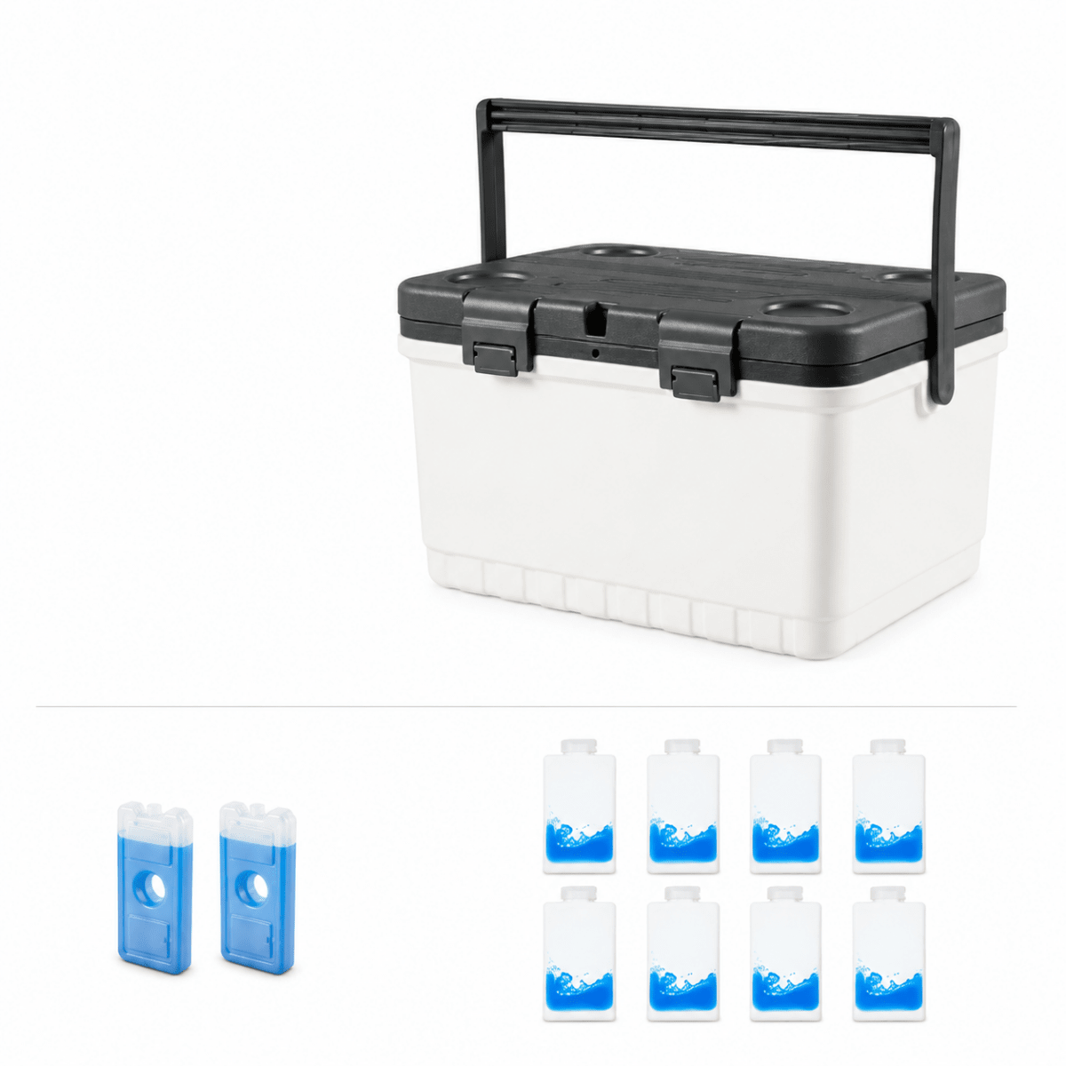 Cooler Box Insulated for Camping and Fishing, Portable Cool Box for Picnics and Hiking, Ice Box for Drinks and Snacks_03