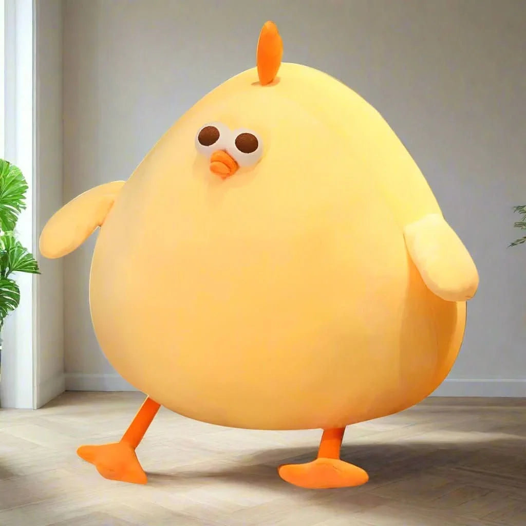 Chick Soft Toy, Giant Plush Toy in 25 to 85 cm, Large Stuffed Animal Bird, Cuddly Toys for Children and Adults_00