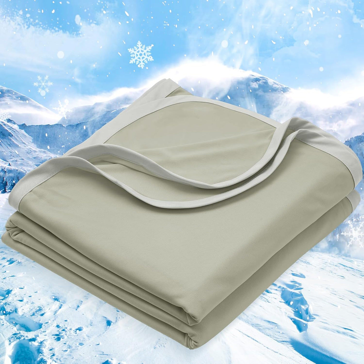 Chill Comfort | Cooling Blanket for Bed with Double-Sided Arc-Chill Technology | Lightweight Design for Refreshing Sleep 15