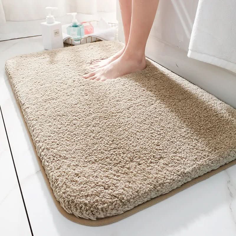 Luxury Bath Mats, Extra Thick Non Slip Bathroom Mat, Soft Microfibre Bath Rug, Bedroom Rug, Hallway Rug_03