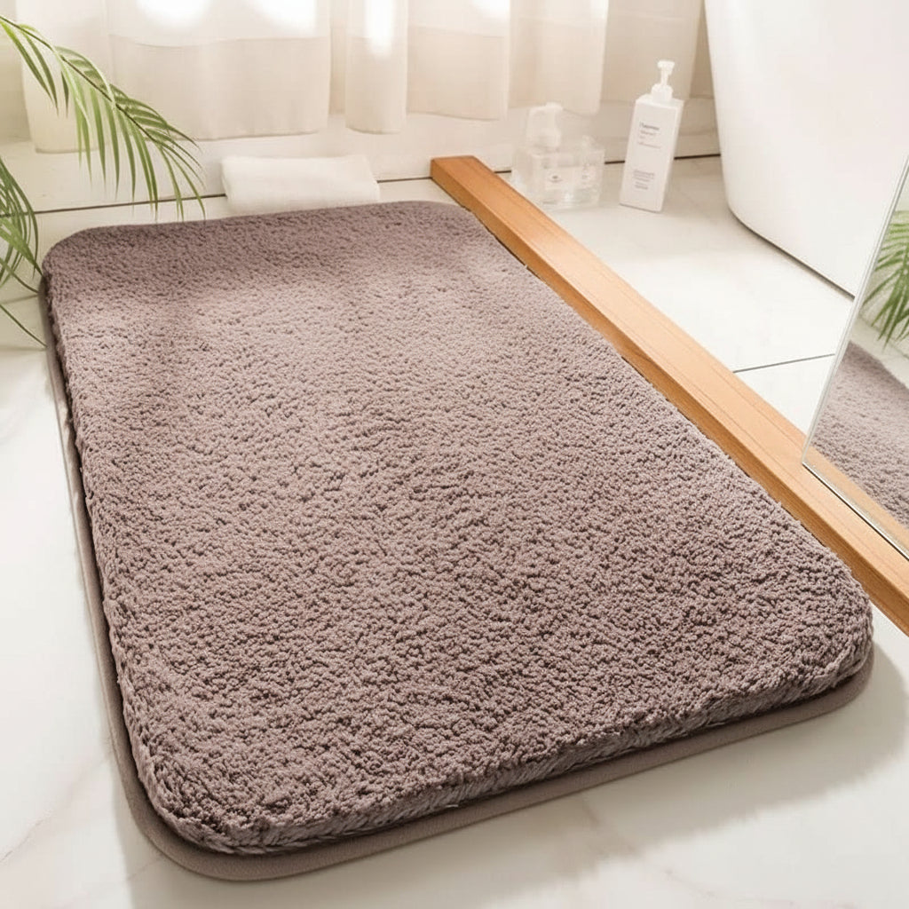 Luxury Bath Mats, Extra Thick Non Slip Bathroom Mat, Soft Microfibre Bath Rug, Bedroom Rug, Hallway Rug_05