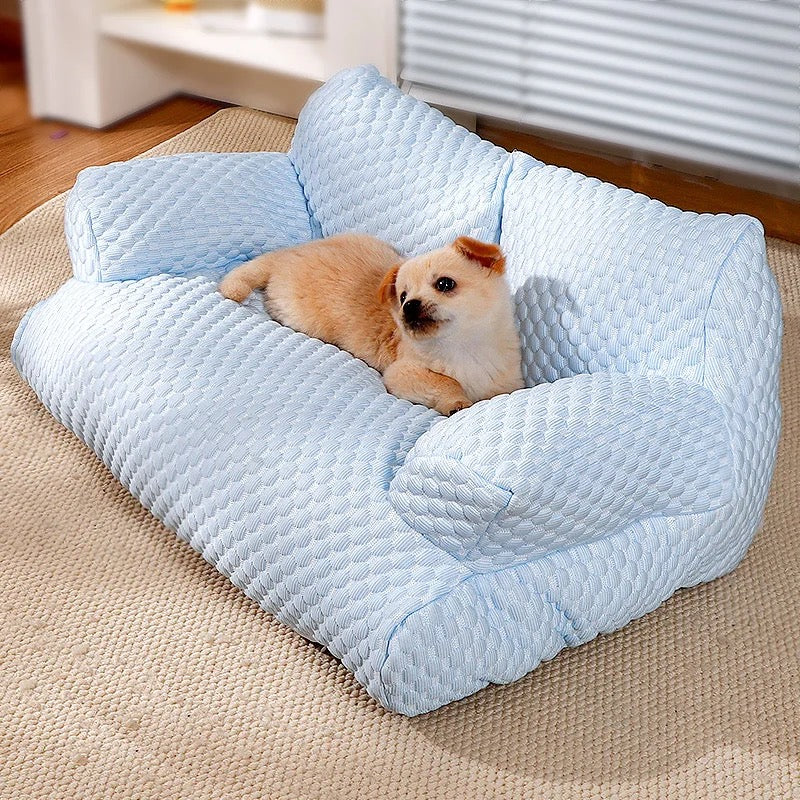 Comfort Haven | Pet Cooling Couch with Breathable Fabric for Ultimate Relief 0