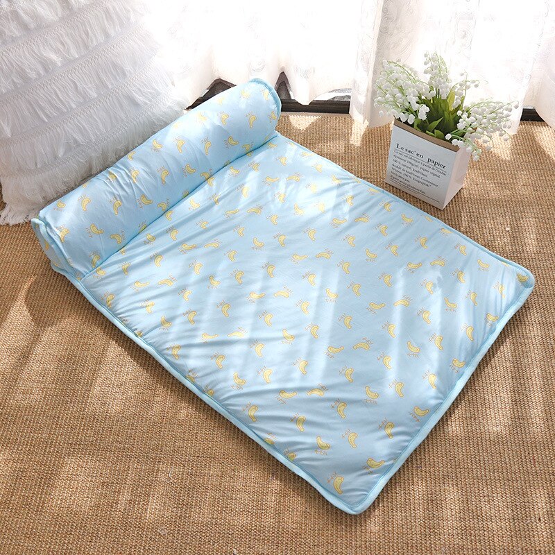 Comfort Haven | Self-Cooling Dog Bed with Plush Pillow | Easy-Clean Design for Ultimate Relaxation 11