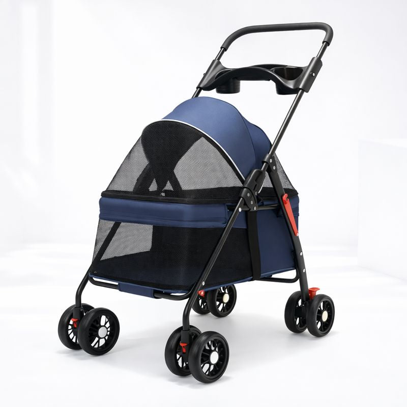 Comfort Pet Gear | Dog Stroller with Lightweight Frame & Breathable Mesh | Easy Travel for Small Dogs 10