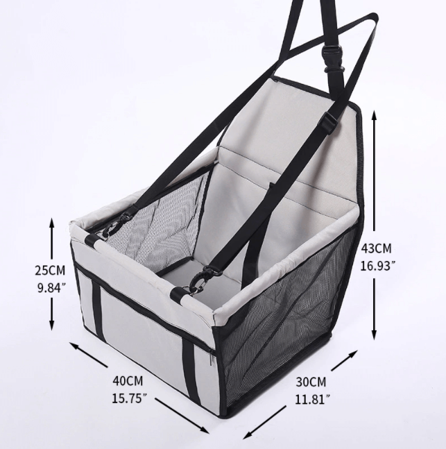 Comfort Pet | Car Safety Seat with Secure Harness Straps for Safe Travel 6
