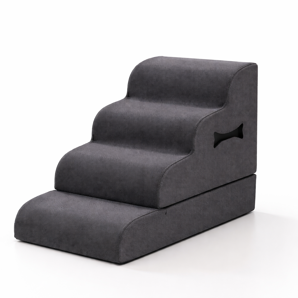 Comfort Steps | Dog Stairs for Bed with Gentle Ramp Design | Non-Slip Pet Steps for Joint Support 9