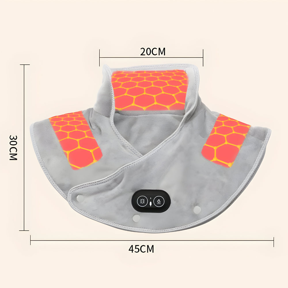 Comfort Wrap | Electric Neck Heating Pad with Vibration Massage | USB Powered for Relaxation 6