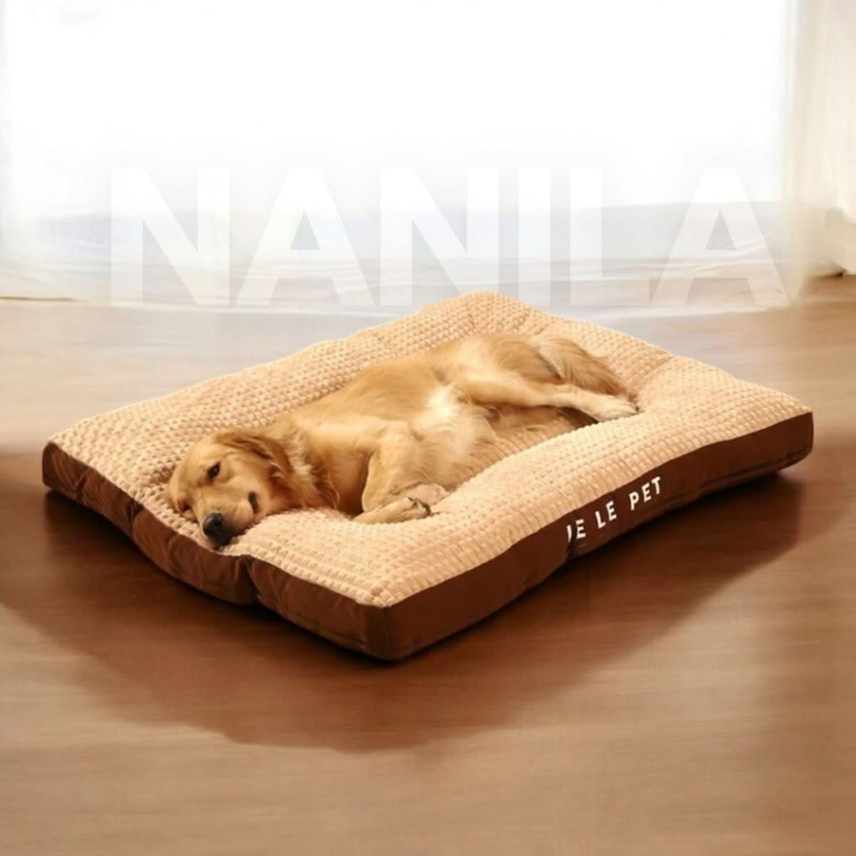 Orthopaedic Dog Bed with Removable Washable Cover, Firm Foam Dog Mattress, Dog Bed for Small to Large Dogs up to 50 kg_00