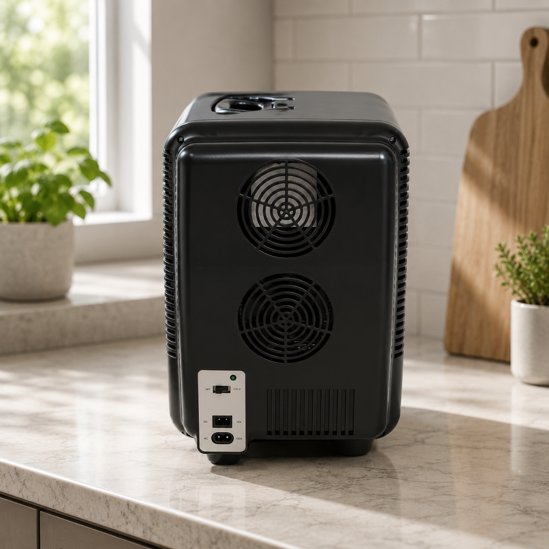 Compact Mini Fridge | Portable Small Fridge with Easy Cooling | Ideal Skincare Fridge for Home and Travel 1