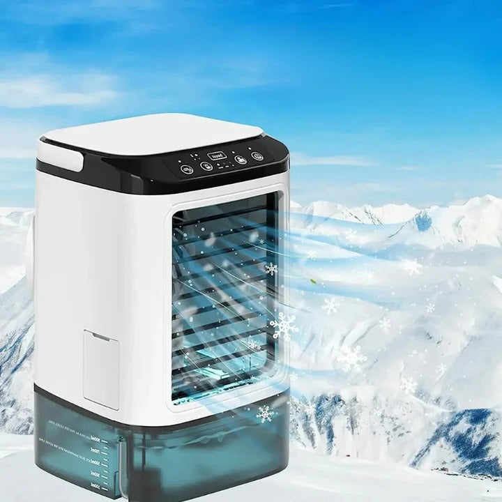 Compact Portable Air Conditioner | Efficient Cooling with 3 Fan Speeds | Lightweight Design for Small Spaces 0