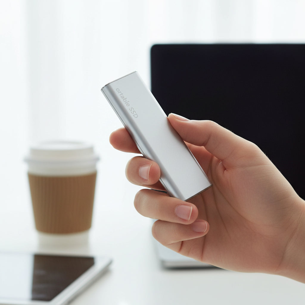Compact Portable SSD Storage Device with 4TB Capacity & USB-C Connectivity 5