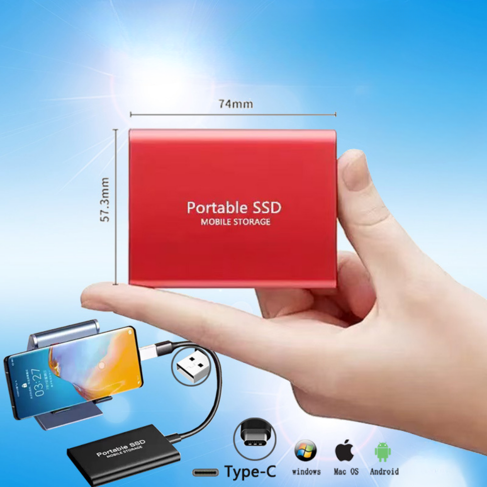 Compact Series | Portable SSD External Hard Drive with Fast Transfer Speed | Lightweight Storage for Photos and Videos 7