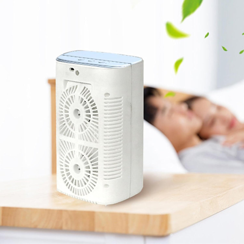Compact USB Air Cooler | 3-Speed Humidifier Fan with 200ml Water Tank for Personal Comfort 2