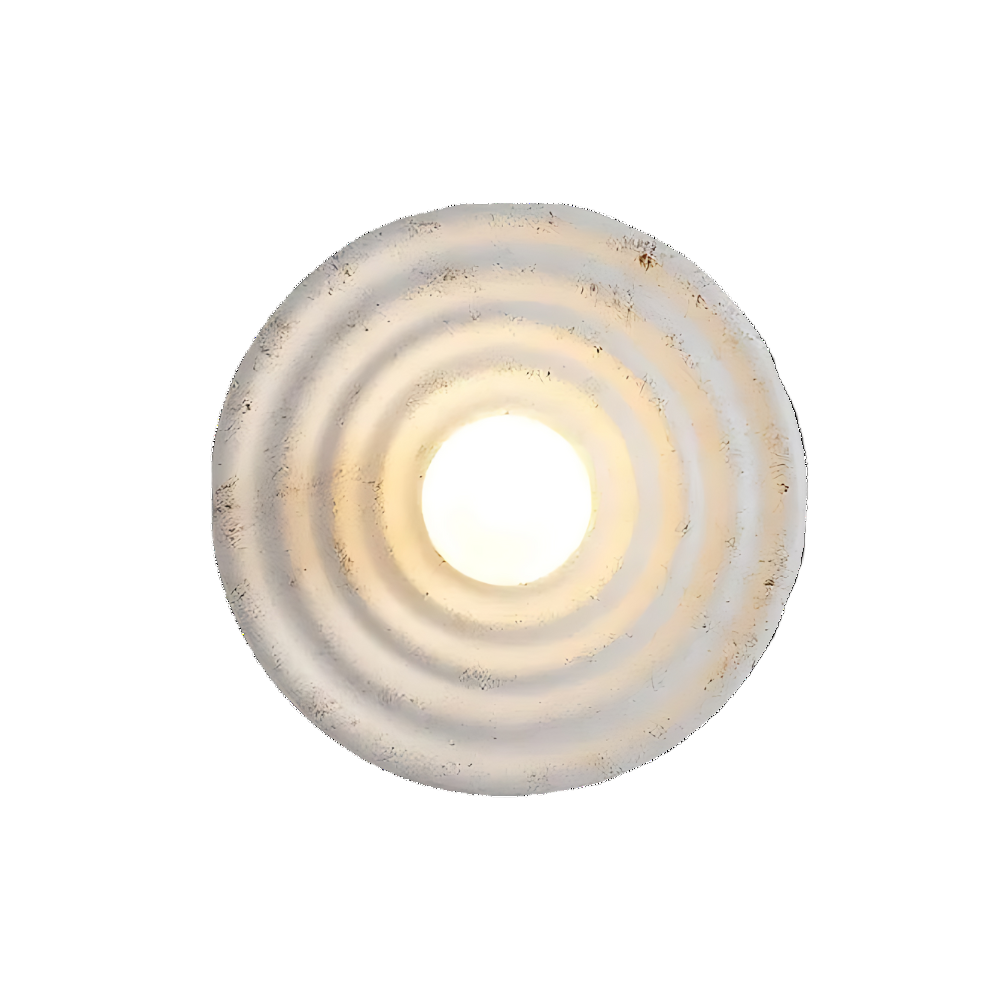 Contemporary Minimalist Wall Sconce Lighting with Soft Warm Glow | Elegant Resin Design for Modern Interiors 0