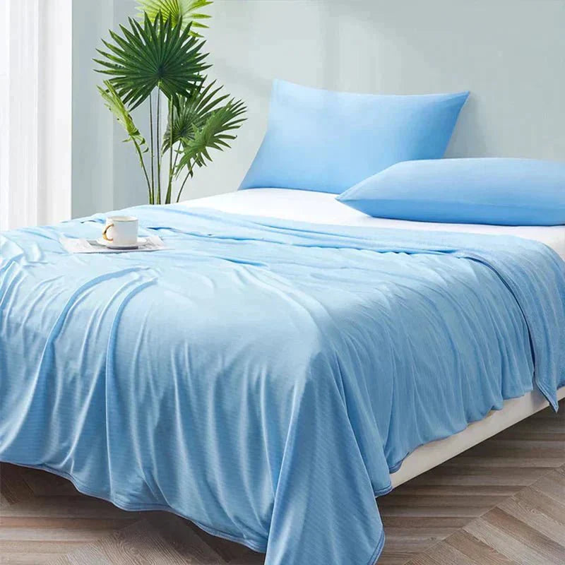 Cooling Blanket Collection | Cooling Blanket for Bed with IceFabric Technology | Lightweight Design for Refreshing Sleep 0