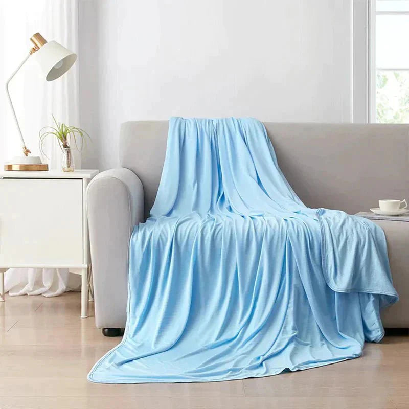Cooling Blanket Collection | Cooling Blanket for Bed with IceFabric Technology | Lightweight Design for Refreshing Sleep 3