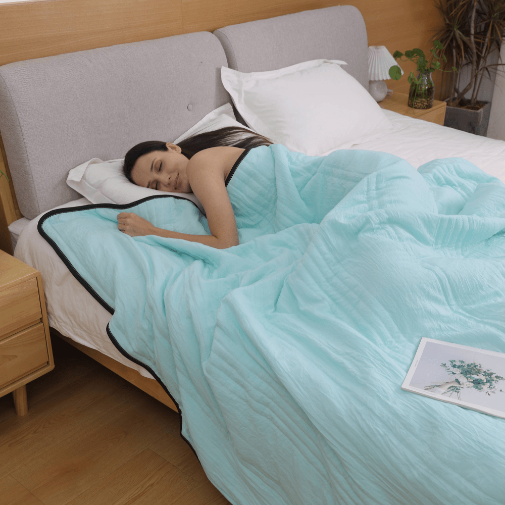 Cooling Blanket Collection | Cooling Blanket for Bed with Moisture-Wicking Fabric | Year-Round Comfort for Hot Sleepers 0