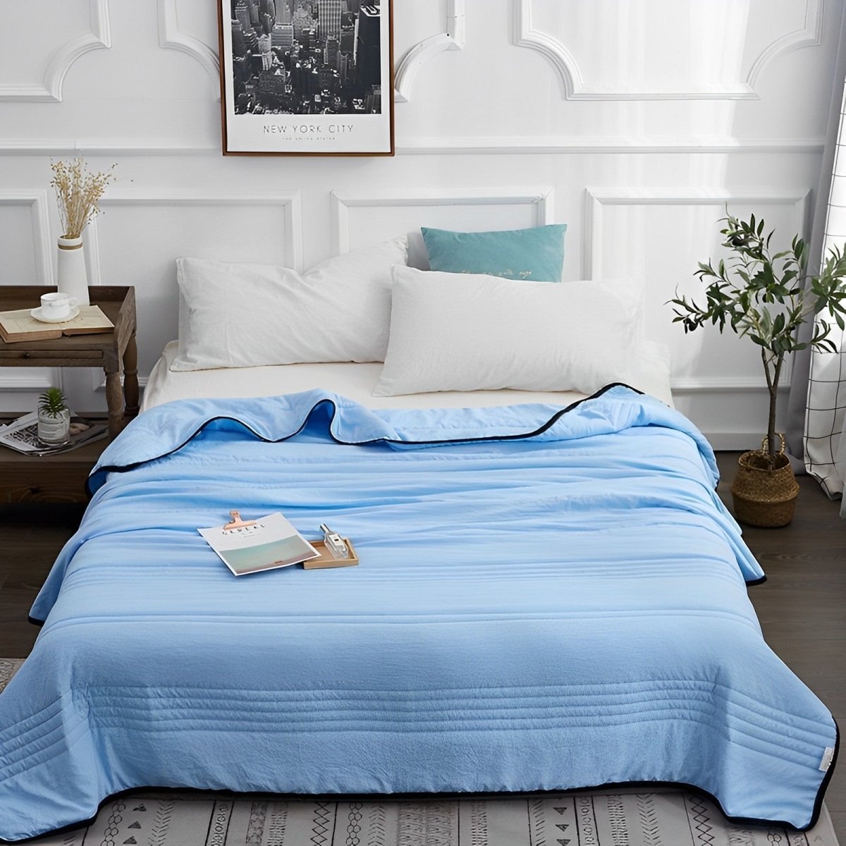 Cooling Blanket Collection | Cooling Blanket for Bed with Moisture-Wicking Fabric | Year-Round Comfort for Hot Sleepers 6