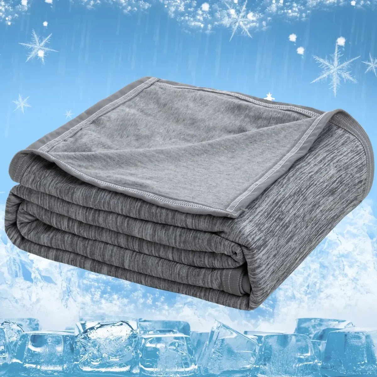 Cooling Blanket Collection | Temperature-Regulating Blanket with Moisture-Wicking Technology | Lightweight & Breathable for Hot Sleepers 0