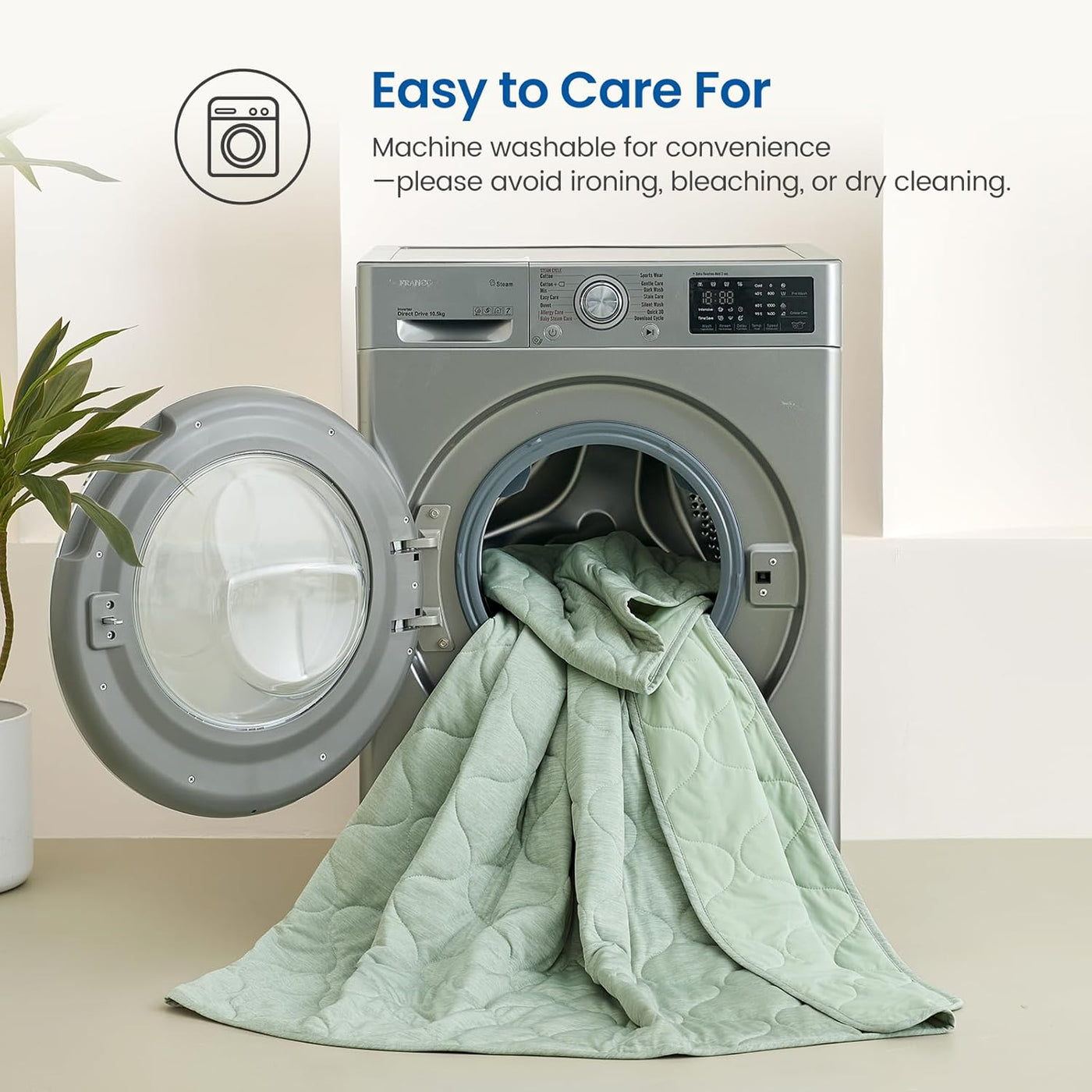 Cooling Blanket | Dual-Sided Design with Soft Breathable Fabric | Lightweight Throw for Year-Round Comfort 4