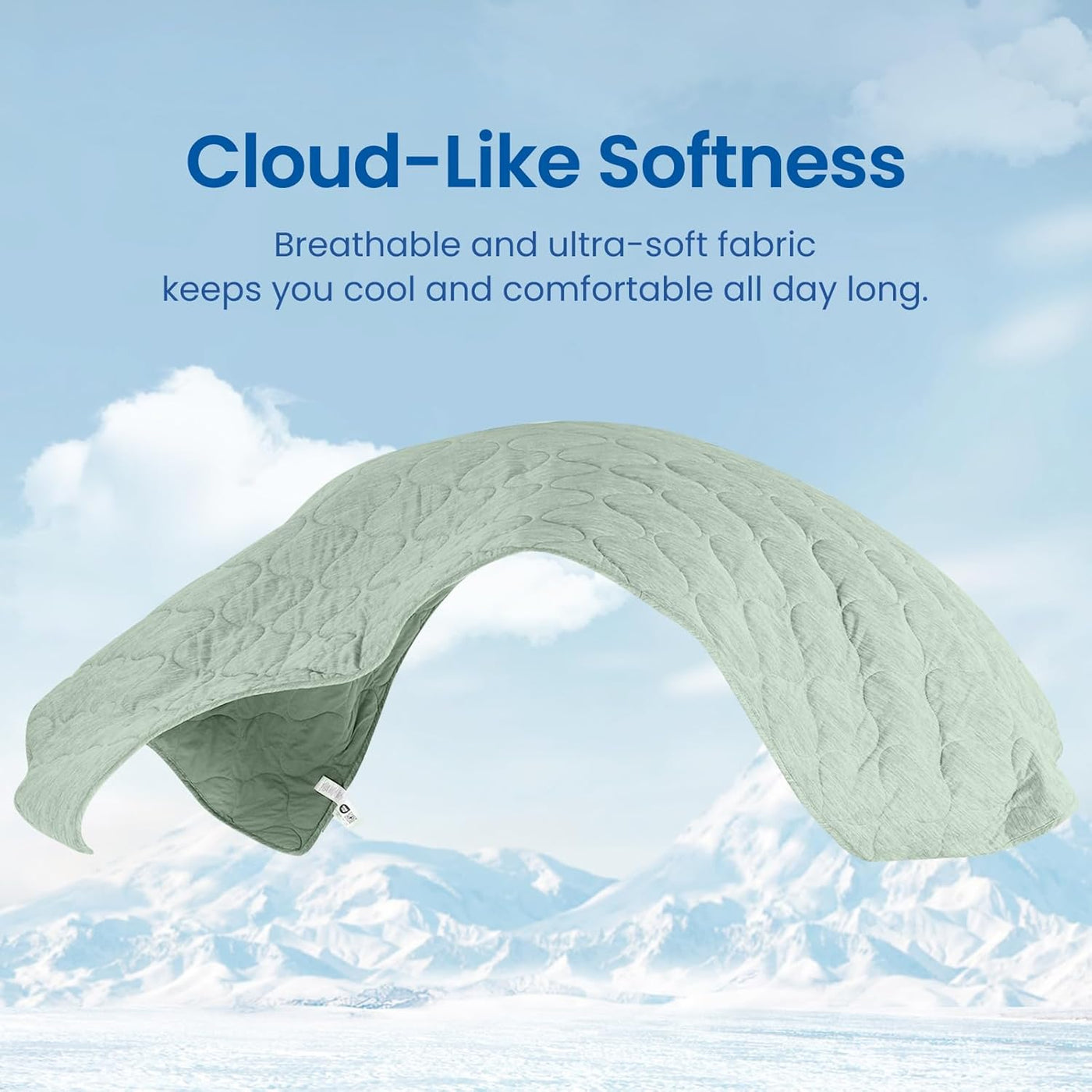 Cooling Blanket | Dual-Sided Design with Soft Breathable Fabric | Lightweight Throw for Year-Round Comfort 5