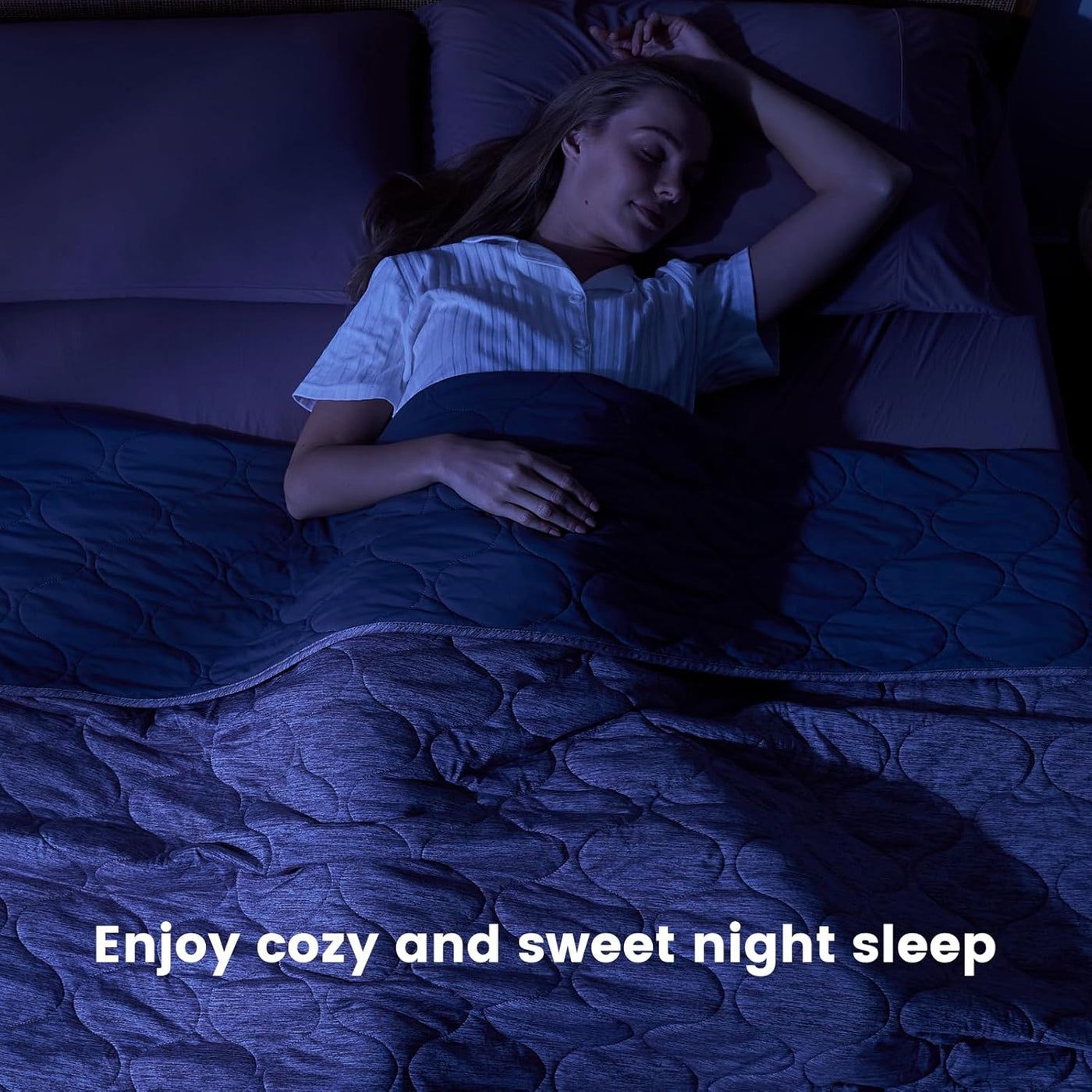 Cooling Blanket | Dual-Sided Design with Soft Breathable Fabric | Lightweight Throw for Year-Round Comfort 8