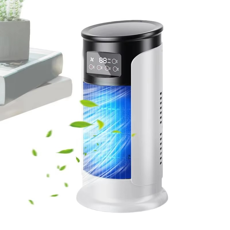 Cooling Breeze | Portable Air Conditioner Fan with Whisper-Quiet Operation | Compact Evaporative Cooler for Instant Relief 3
