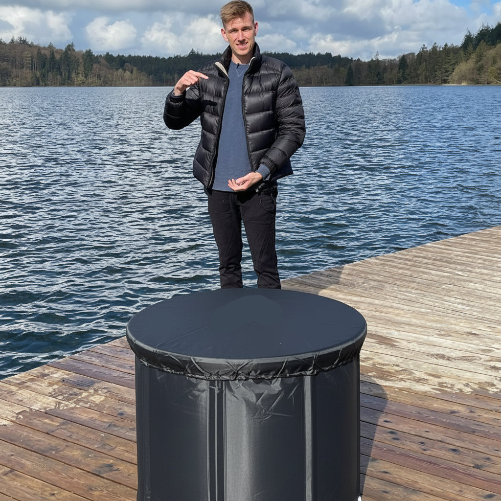 Cooling Portable Ice Bath | Foldable Insulated Tub for Muscle Recovery 4